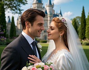 童话般的城堡婚礼